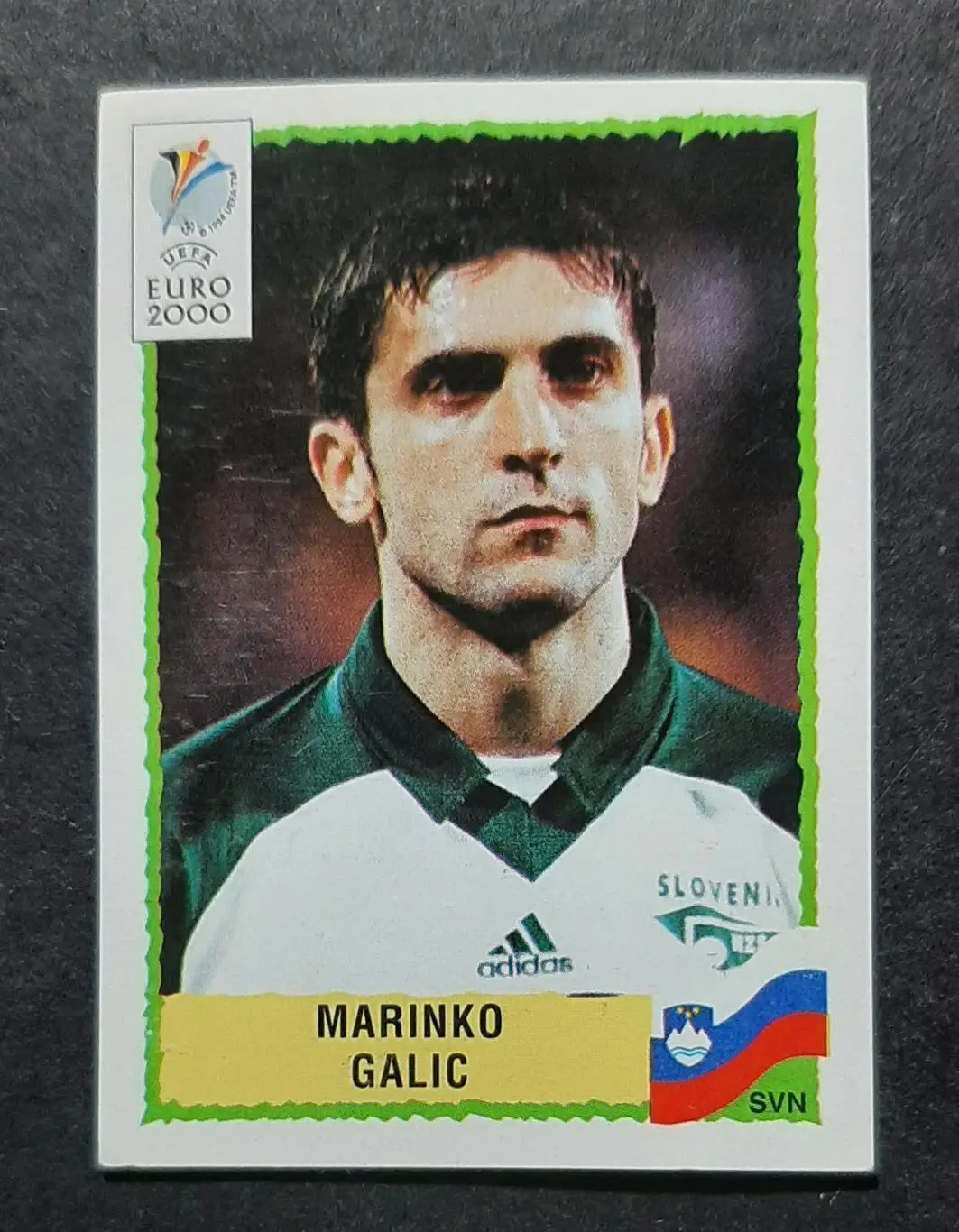 Наклейка Panini Marinko Galic / Маринко Галич #256 Словенія EURO 2000
