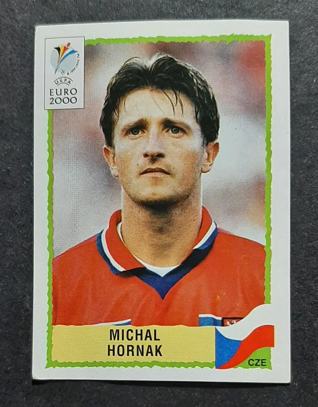 Наклейка Panini Michal Hornak / Міхал Горняк #300 Чехія EURO 2000