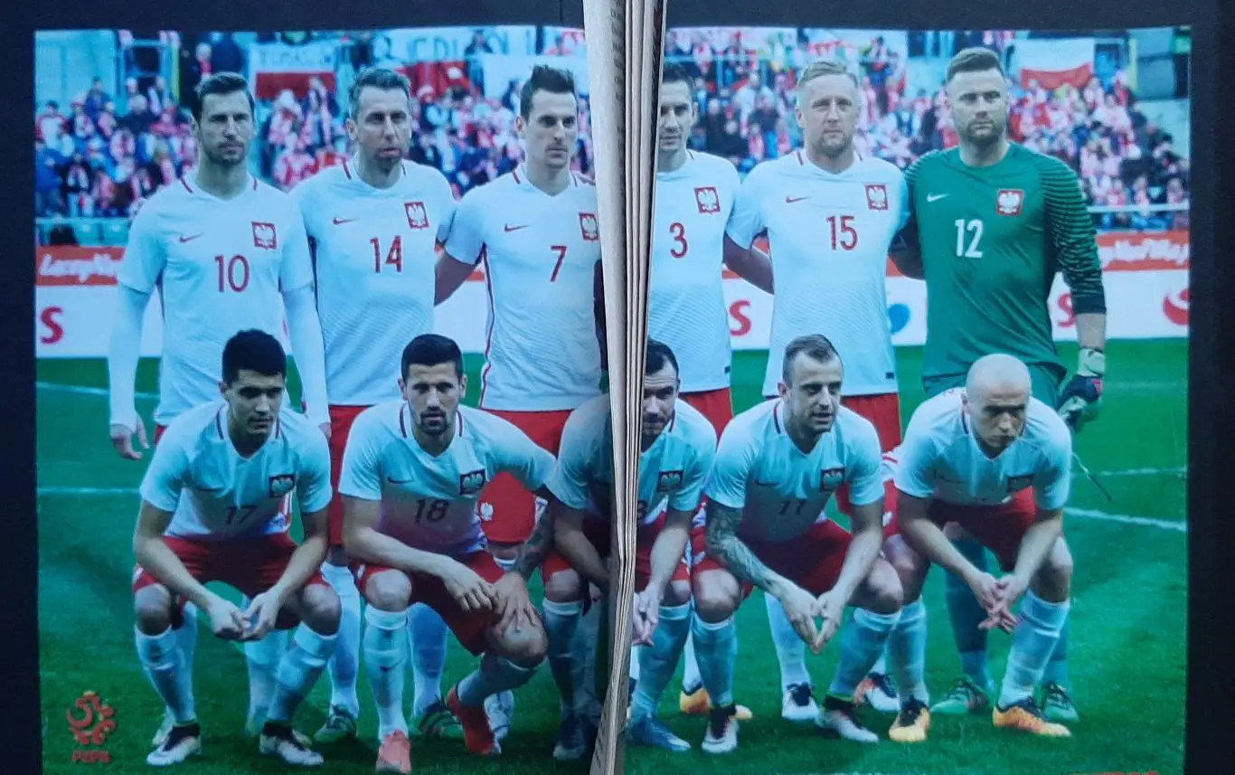 Футбол #25 2016 постери Польща (А3) Еспаньйол (А4) 1