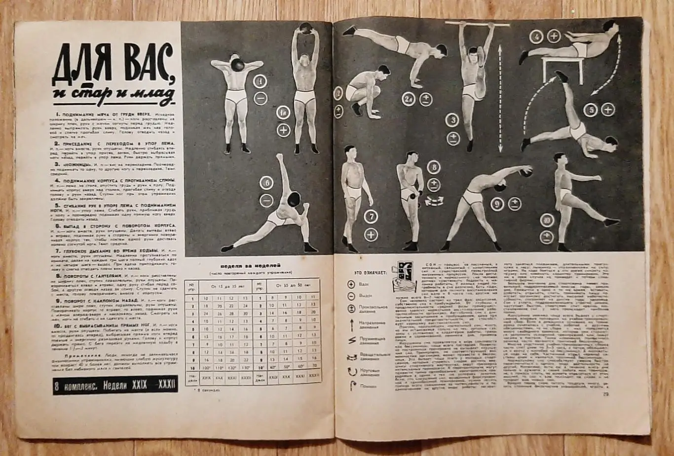 Журнал Физкультура и спорт #8 1961 6