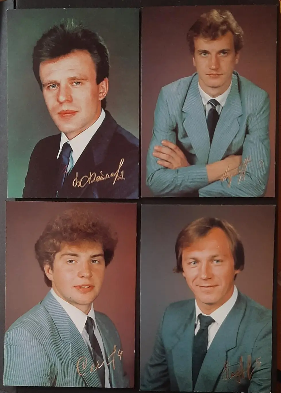 Хокей набір листівок Золота дружина 1987 24 шт. 3