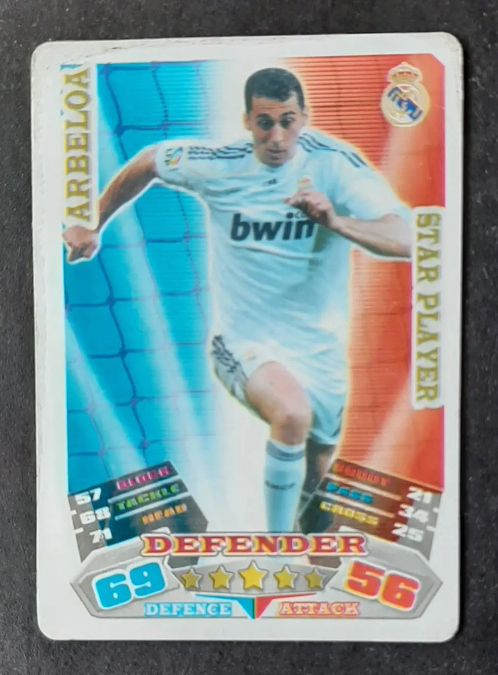 Картка Arbeloa Реал Мадрид