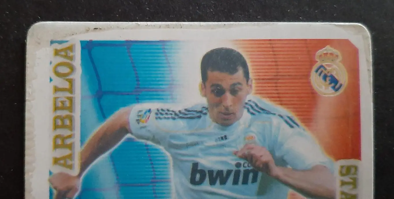 Картка Arbeloa Реал Мадрид 2