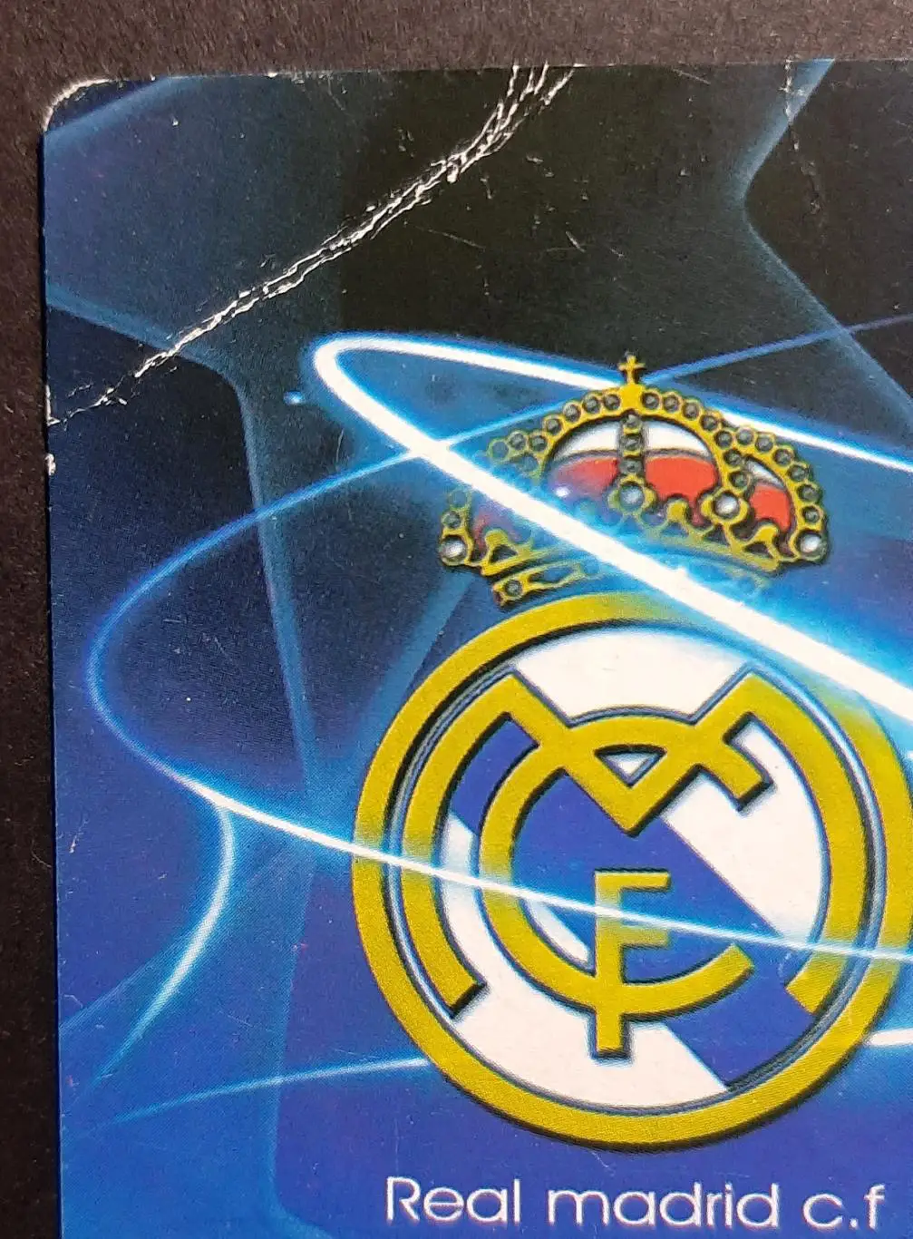 Картка Real Madrid Реал Мадрид 2