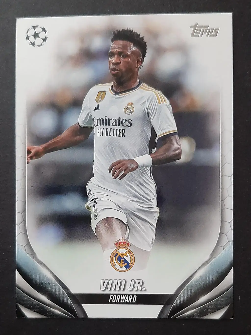 Картка Topps Vini JR / Вінісіус Жуніор Реал Мадрид