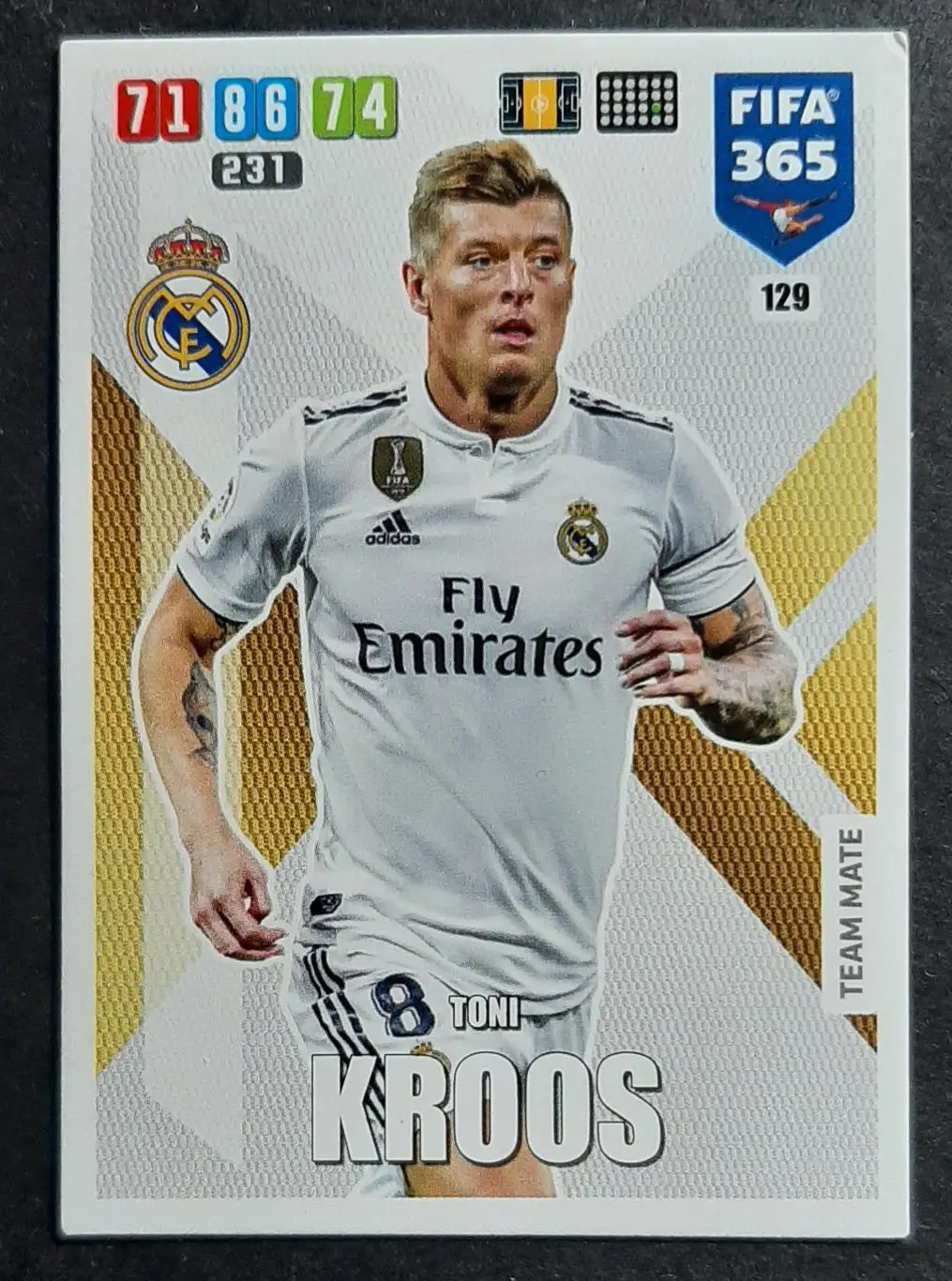 Картка Panini Toni Kroos / Тоні Кроос Реал Мадрид FIFA 365