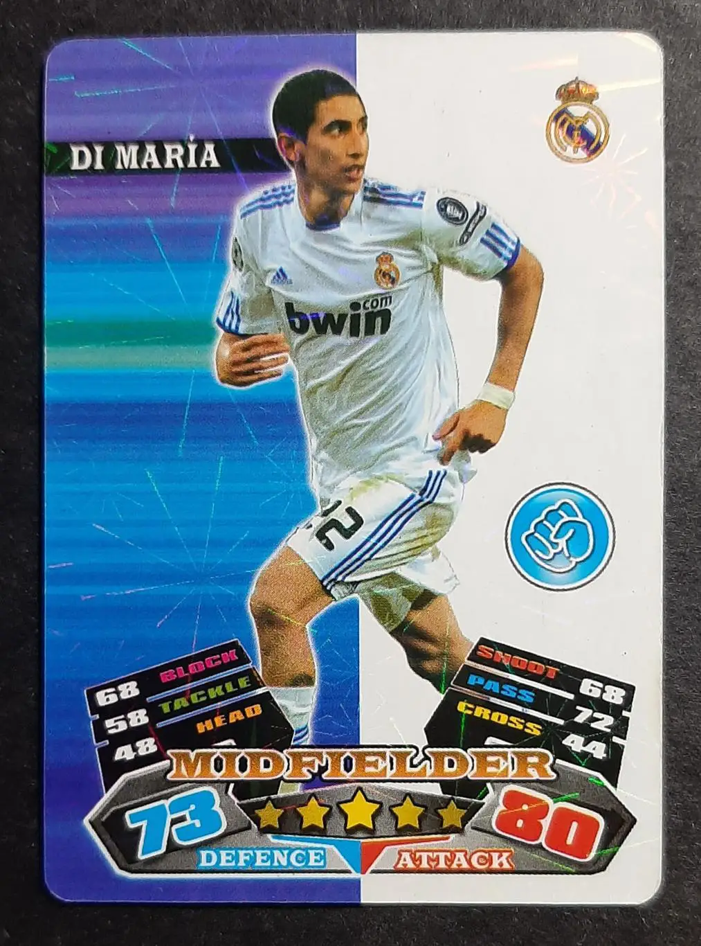 Картка Di Maria / Анхель Ді Марія Реал Мадрид