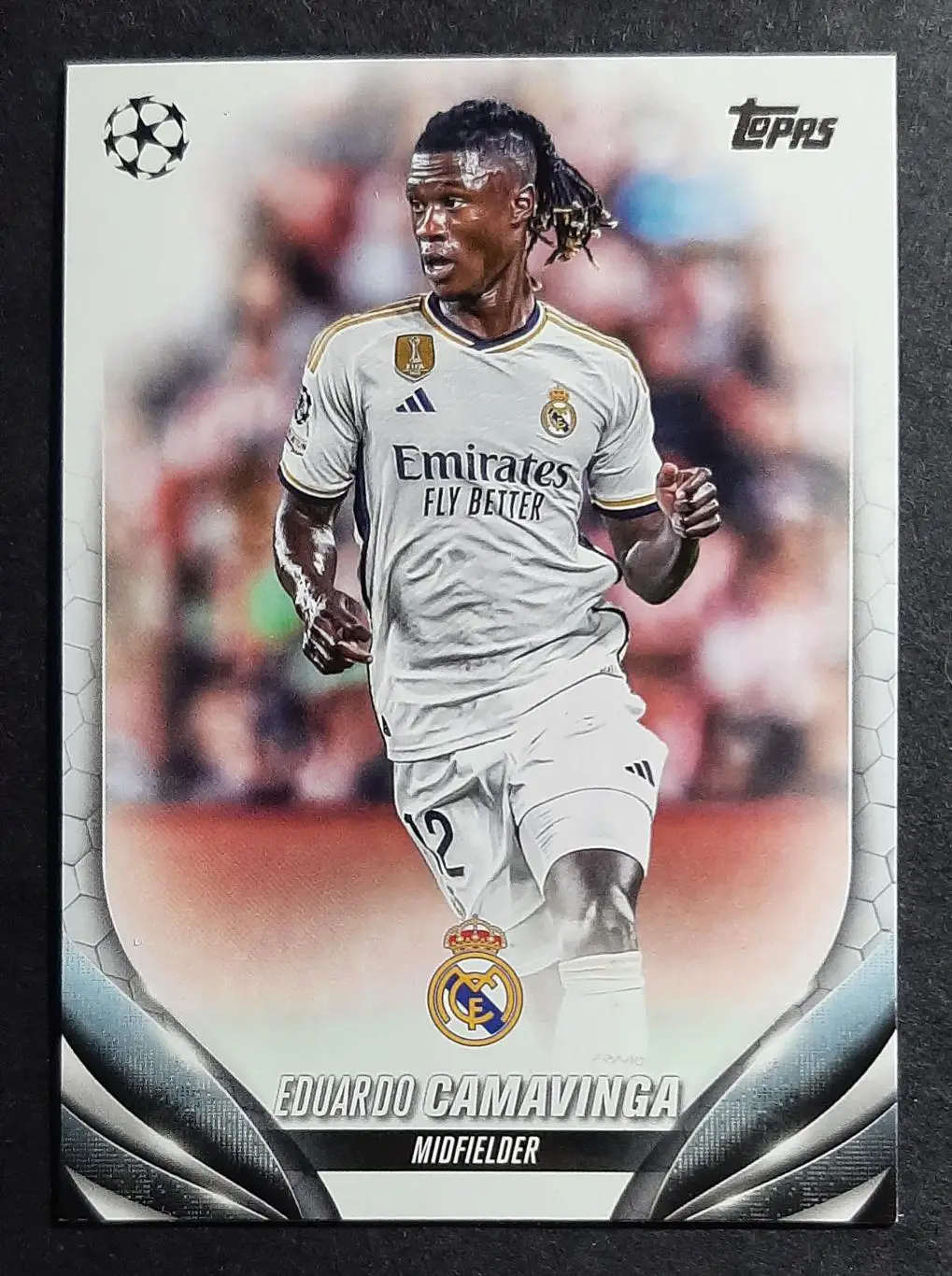 Картка Topps Eduardo Camavinga / Камавінга Реал Мадрид