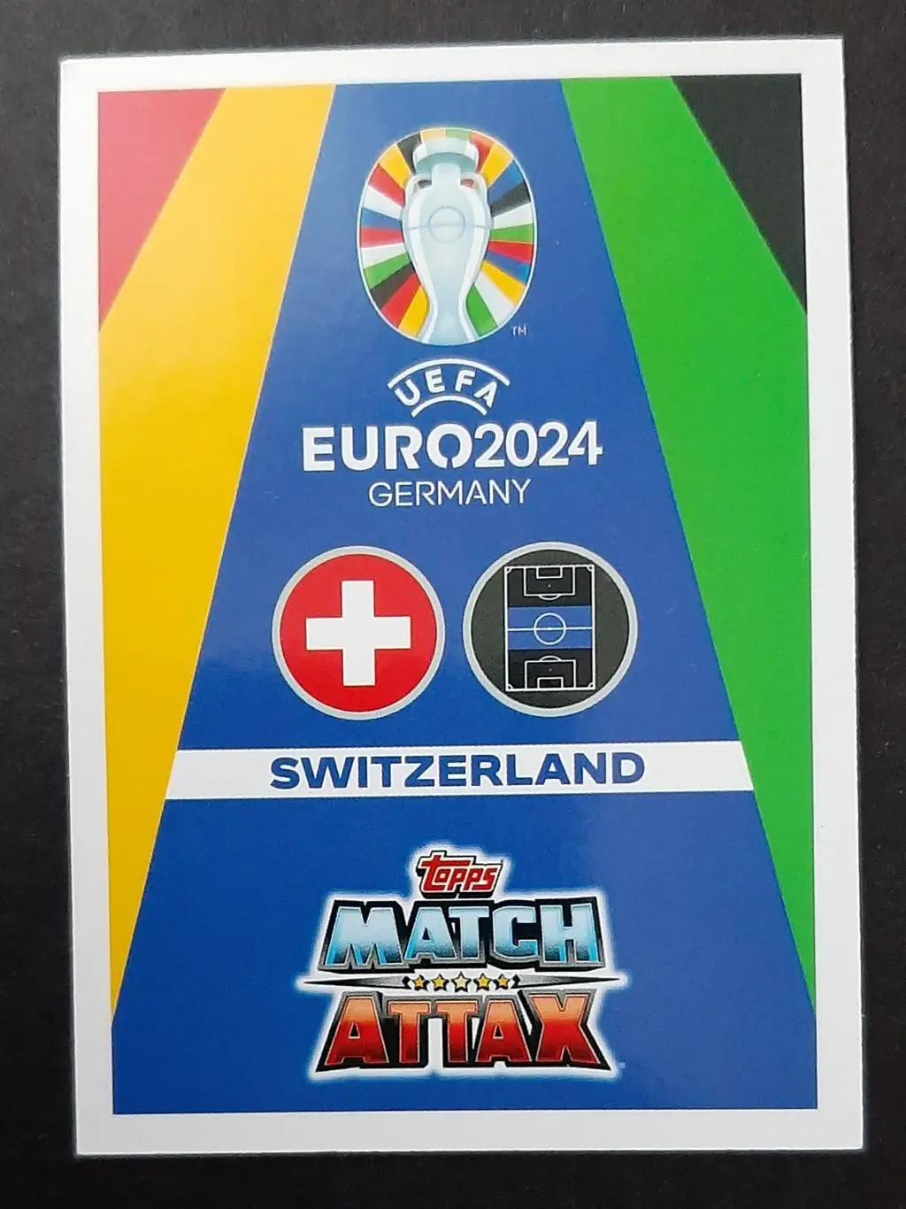 Картка Topps Granit Xhaka / Граніт Джака Швейцарія EURO ЄВРО 2024 1