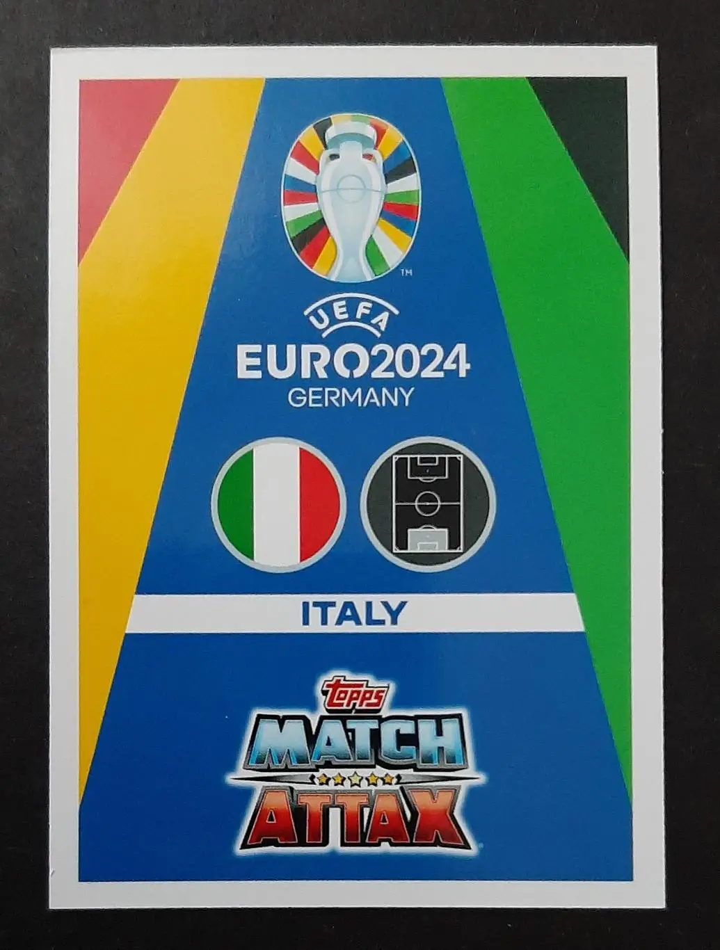Картка Topps Gianluigi Donnarumma / Джанлуїджі Доннарумма Італія EURO ЄВРО 2024 1