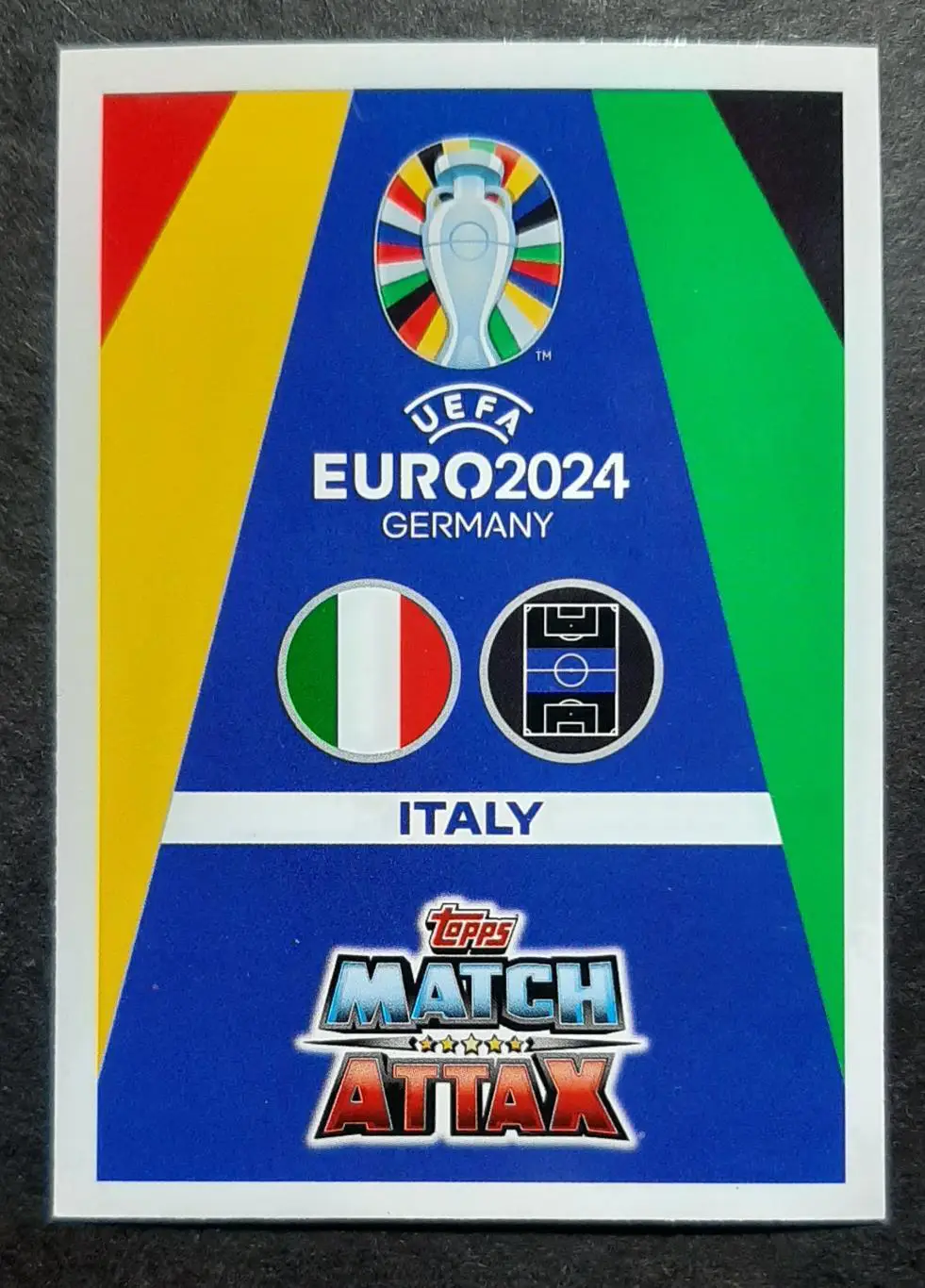 Картка Topps Bryan Cristante / Брайан Крістанте Італія EURO ЄВРО 2024 1