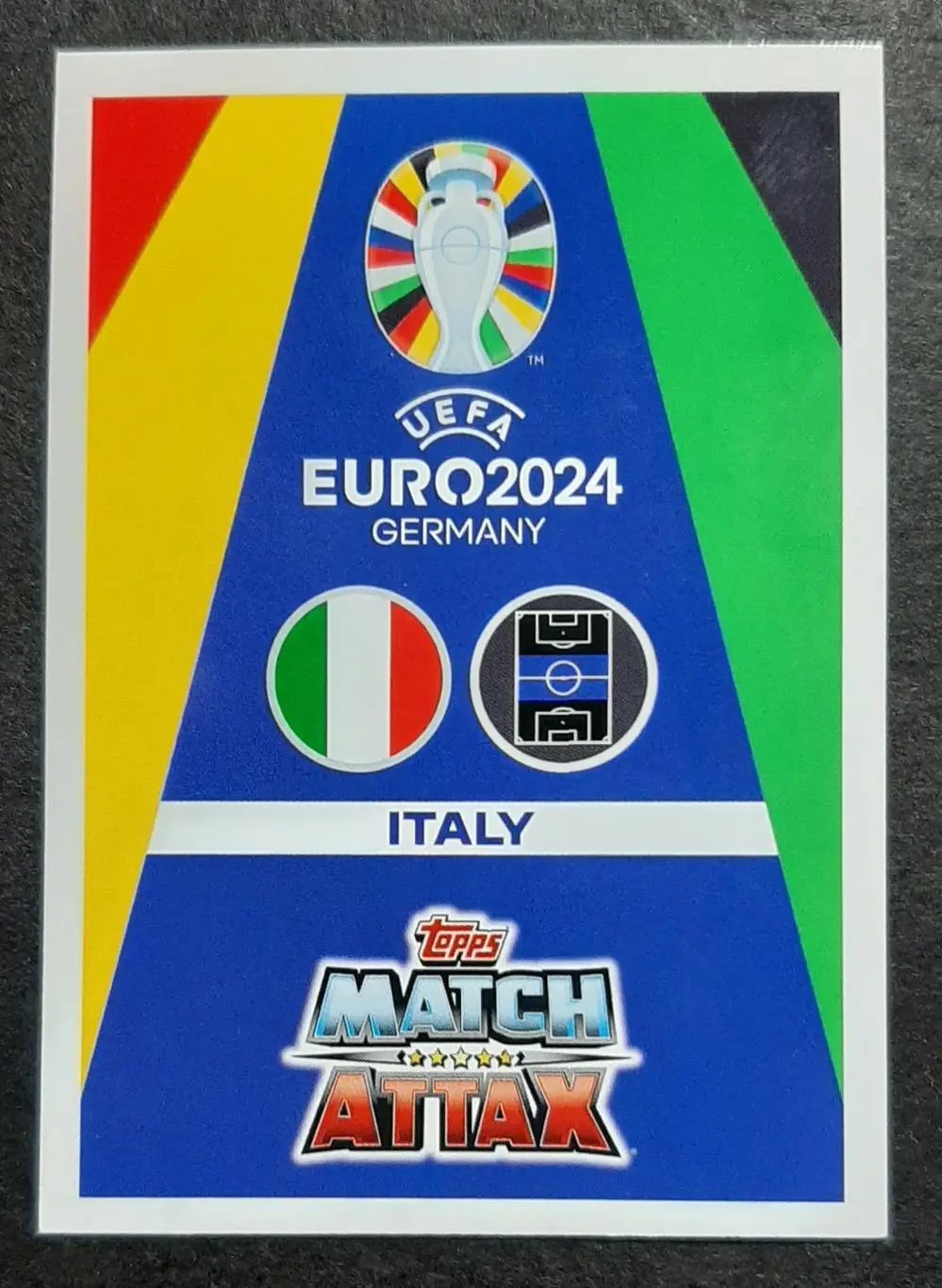Картка Topps Davide Frattesi / Давіде Фраттезі Італія EURO ЄВРО 2024 1