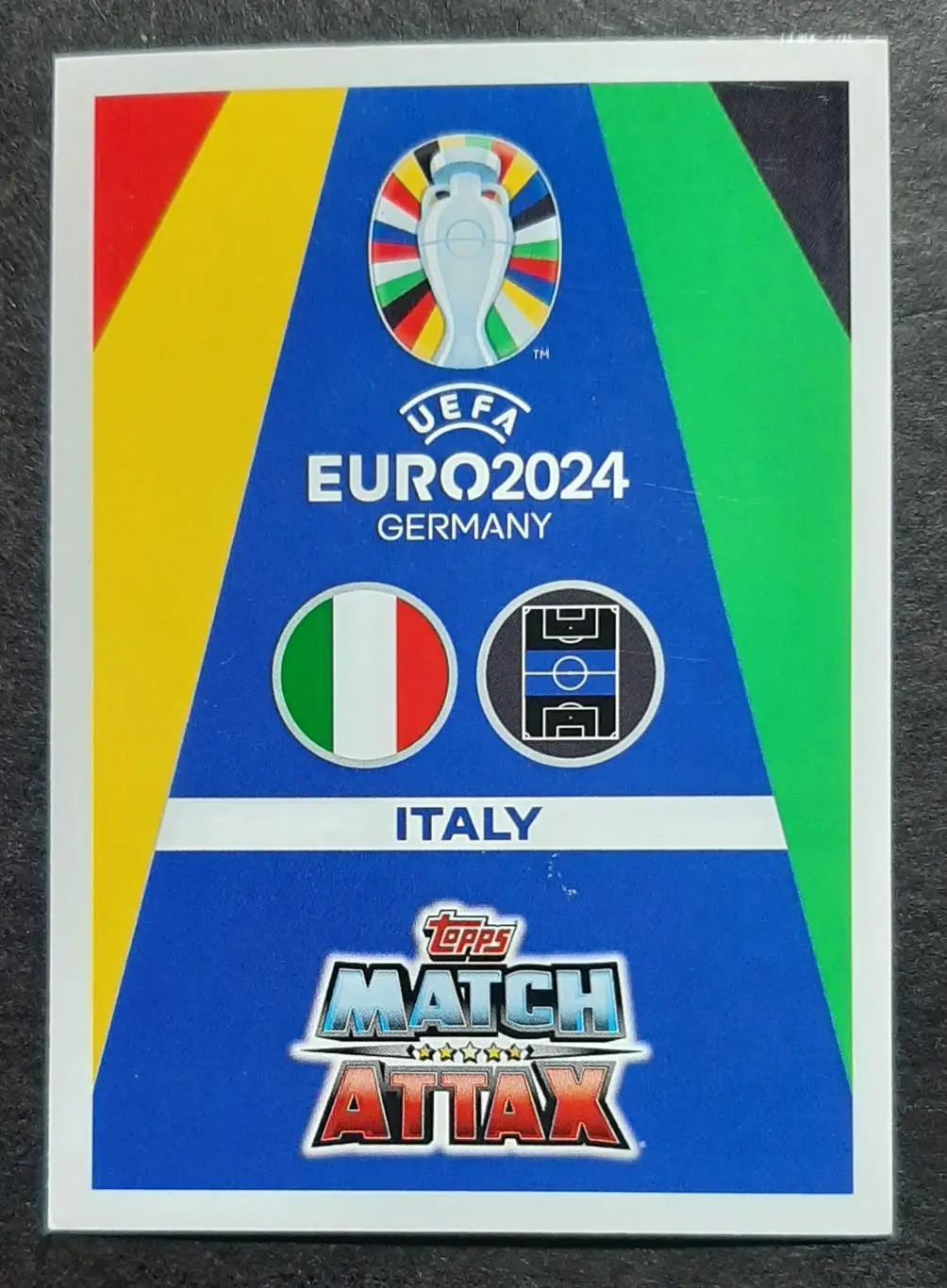 Картка Topps Manuel Locatelli / Мануель Локателлі Італія EURO ЄВРО 2024 1