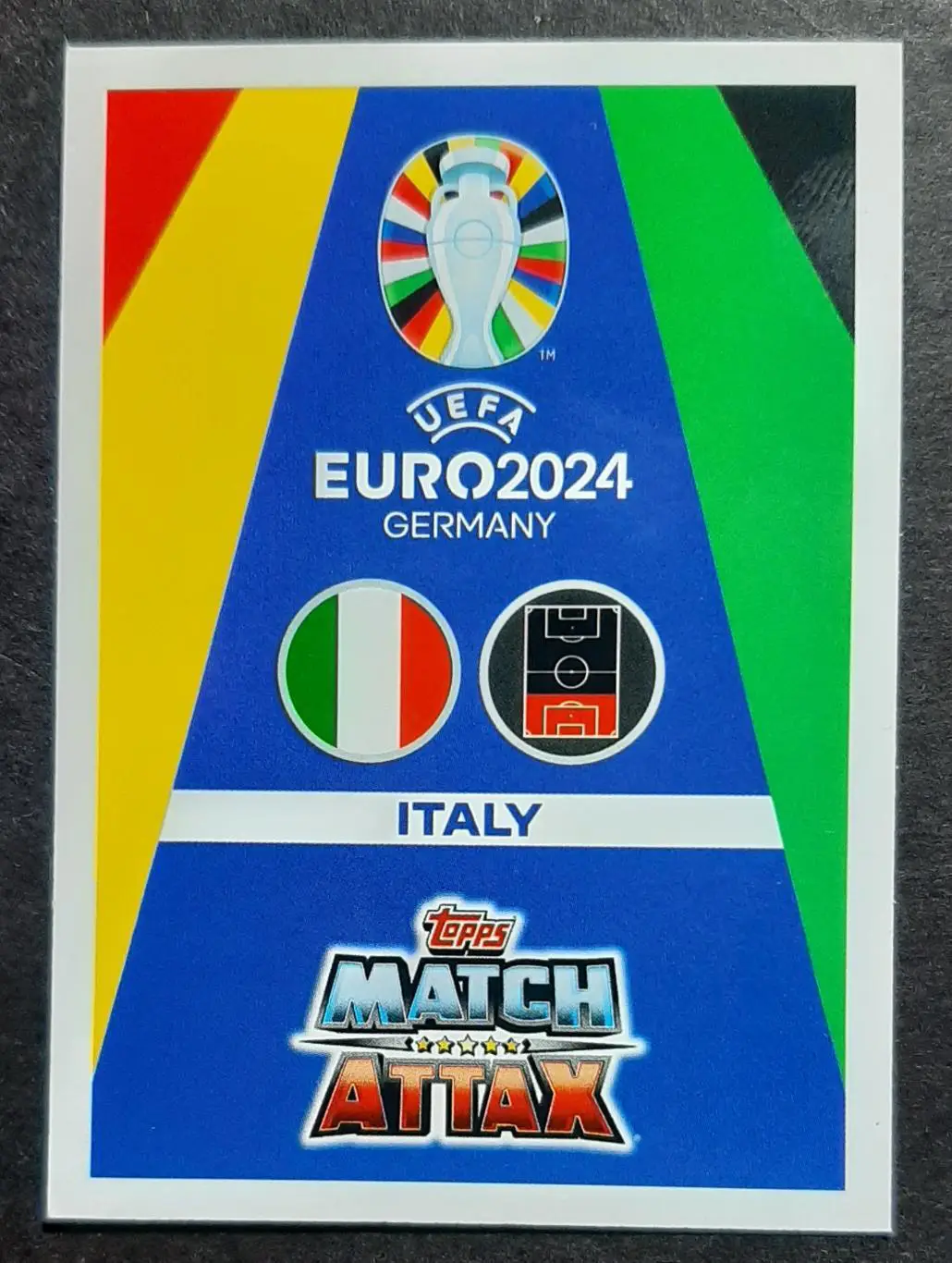 Картка TOPPS Leonardo Bonucci / Леонардо Бонуччі Італія EURO ЄВРО 2024 1