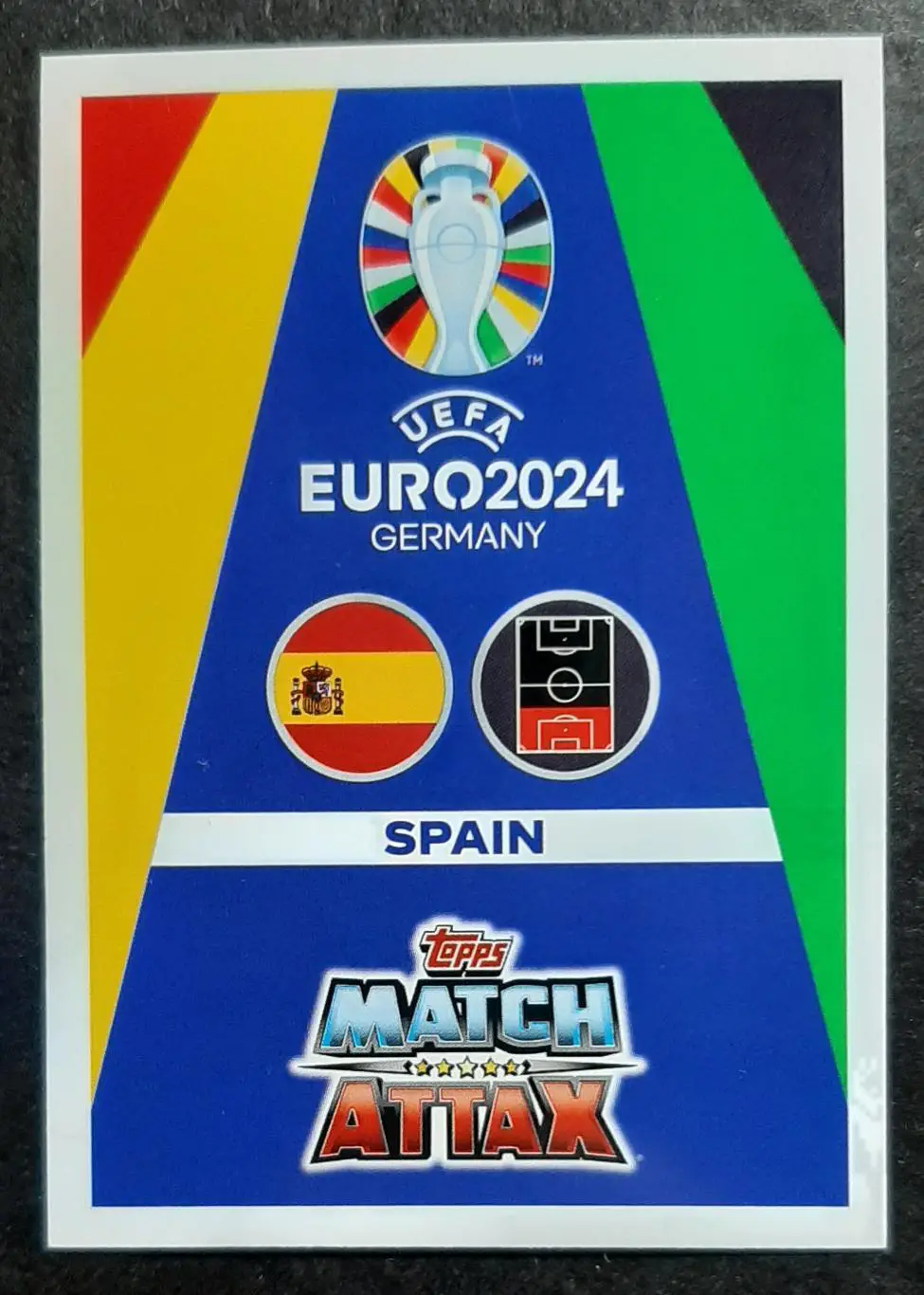 Картка Topps Daniel Carvajal Spain EURO 2024 1