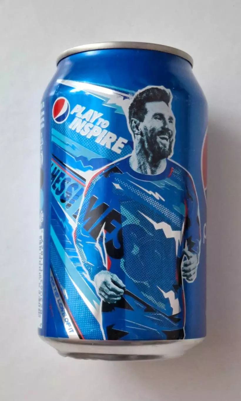 Баночка Pepsi Мессі Ем.- 0,33л.