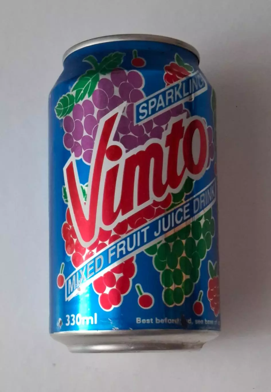 Баночка від напою Vimto Ем.- 0,33л.