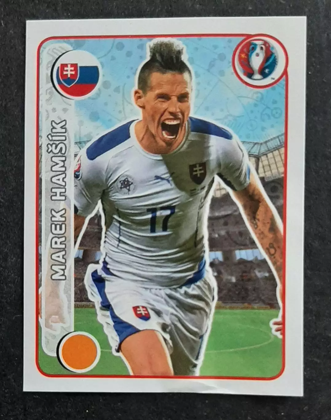 Наклейка Panini Marek Hamsik #207 EURO 2016