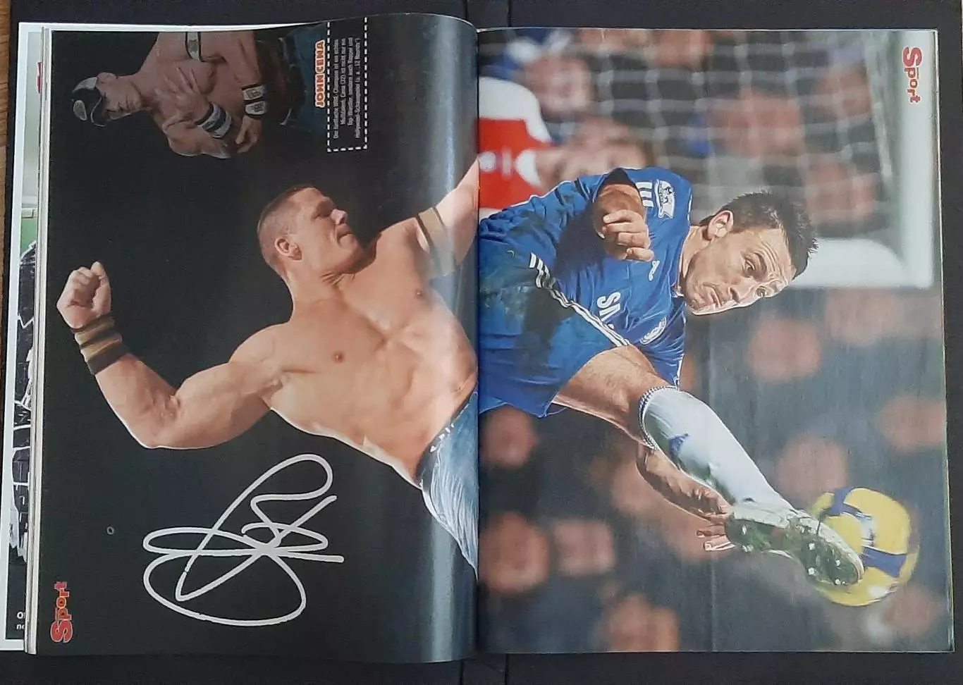 Журнал Bravo Sport 2010 постери двосторонні Гомес / Сіна (реслер) 4