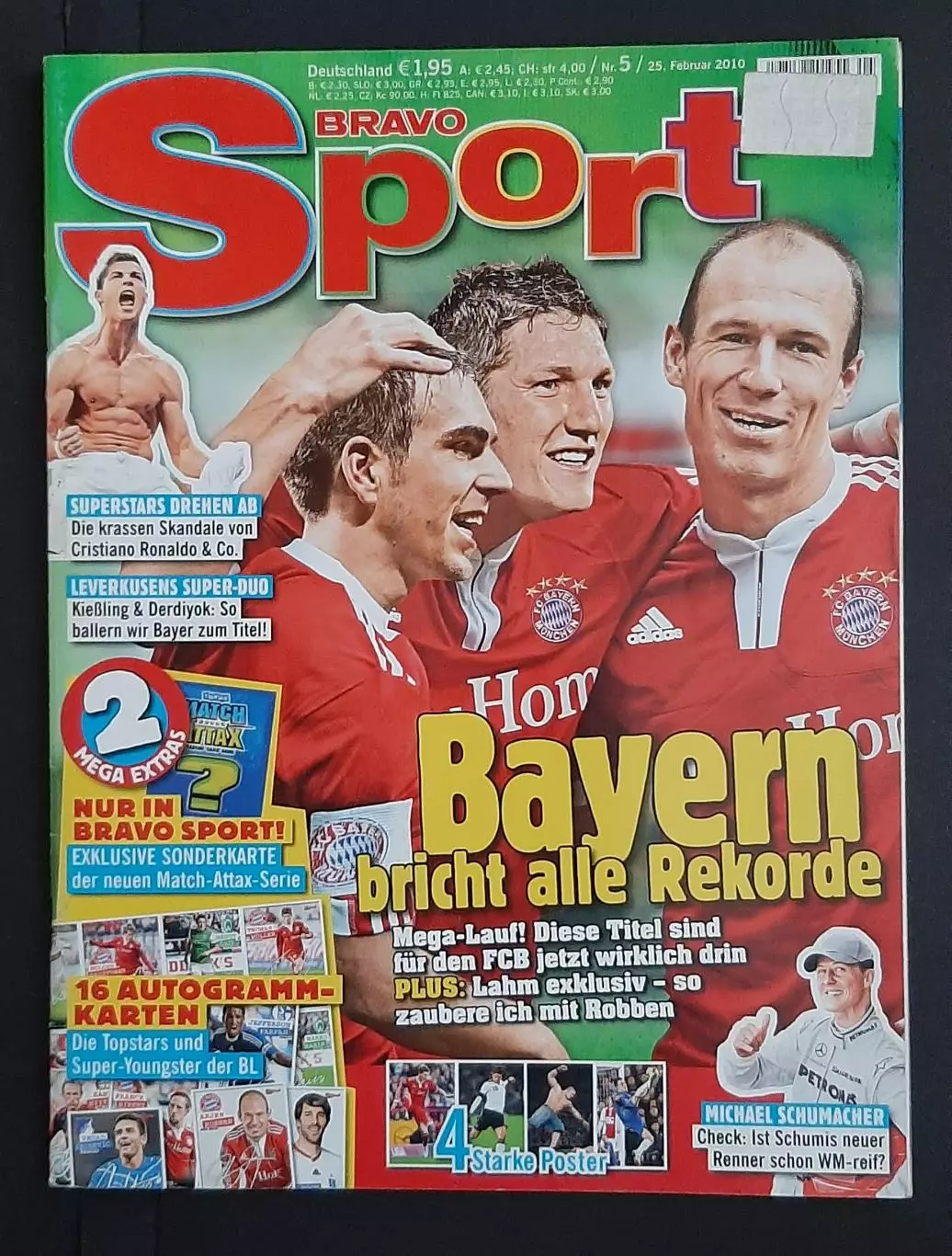 Журнал Bravo Sport 2010 постери двосторонні Гомес / Сіна (реслер)