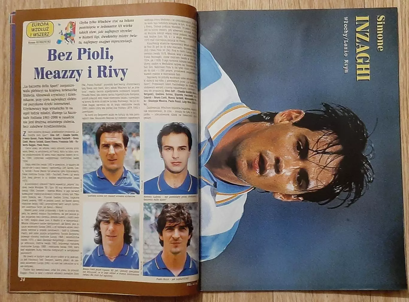 Pilka nozna 2001 постер двосторонній Фоулер / Ліверпуль формат А2 2