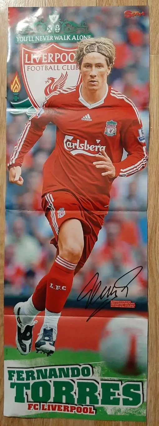 Постер двосторонній Торрес / Реслерманія з журналу Bravo Sport 2009