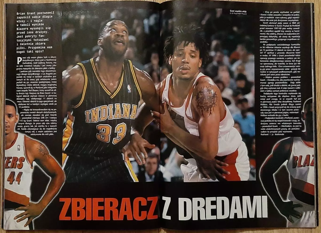 Журнал Probasket magazin #8 1999 Польща постери Кукоч,Анферні Гардевей 6