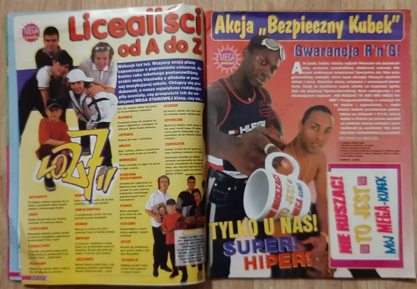 Журнал Mega Star #6 1998 постери 2