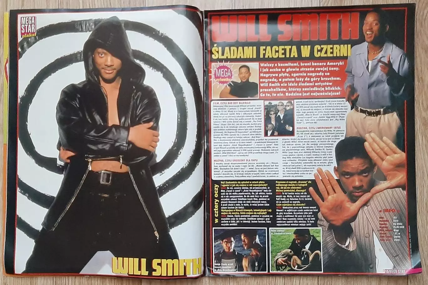 Журнал Mega Star Польща #7 1998 постери 4