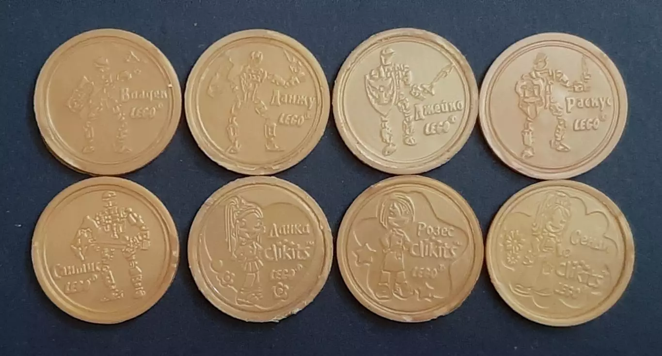 Фішки Живчик 8 шт. Різні