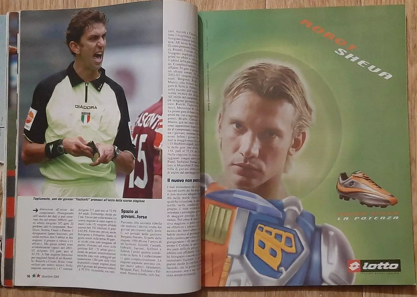 Журнал Calcio 2000 (грудень 2004) 180 стор. 4