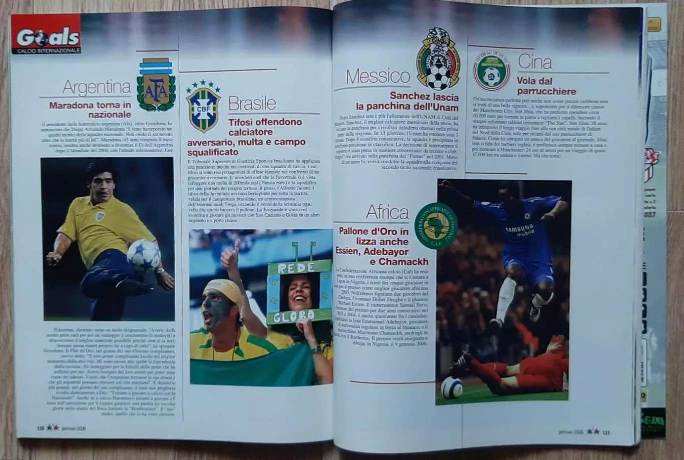 Журнал Calcio 2000 #97 2006 6