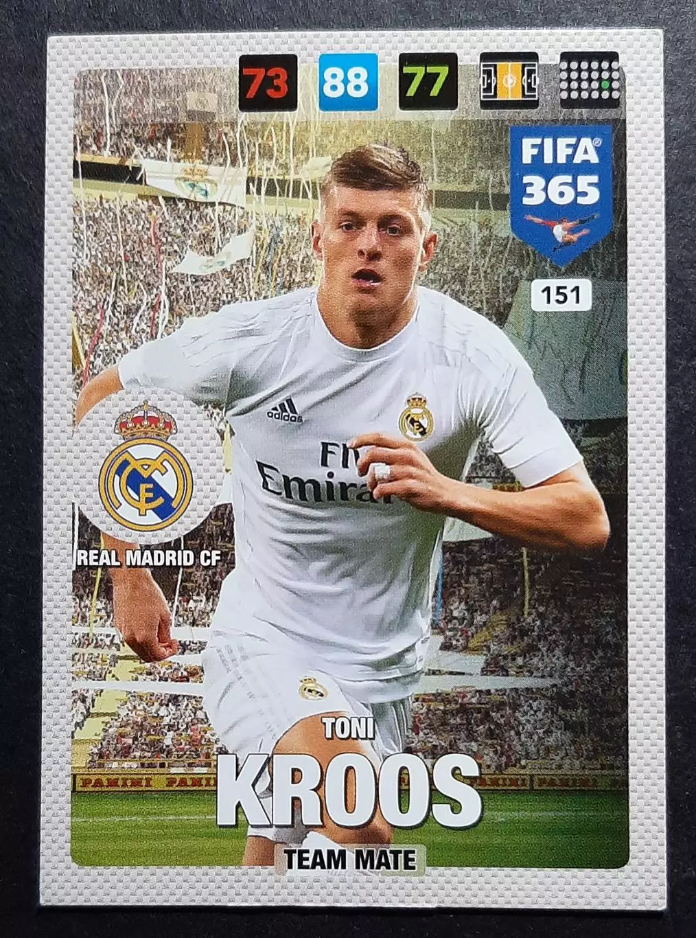 Картка Panini Toni Kroos / Тоні Кроос Реал Мадрид