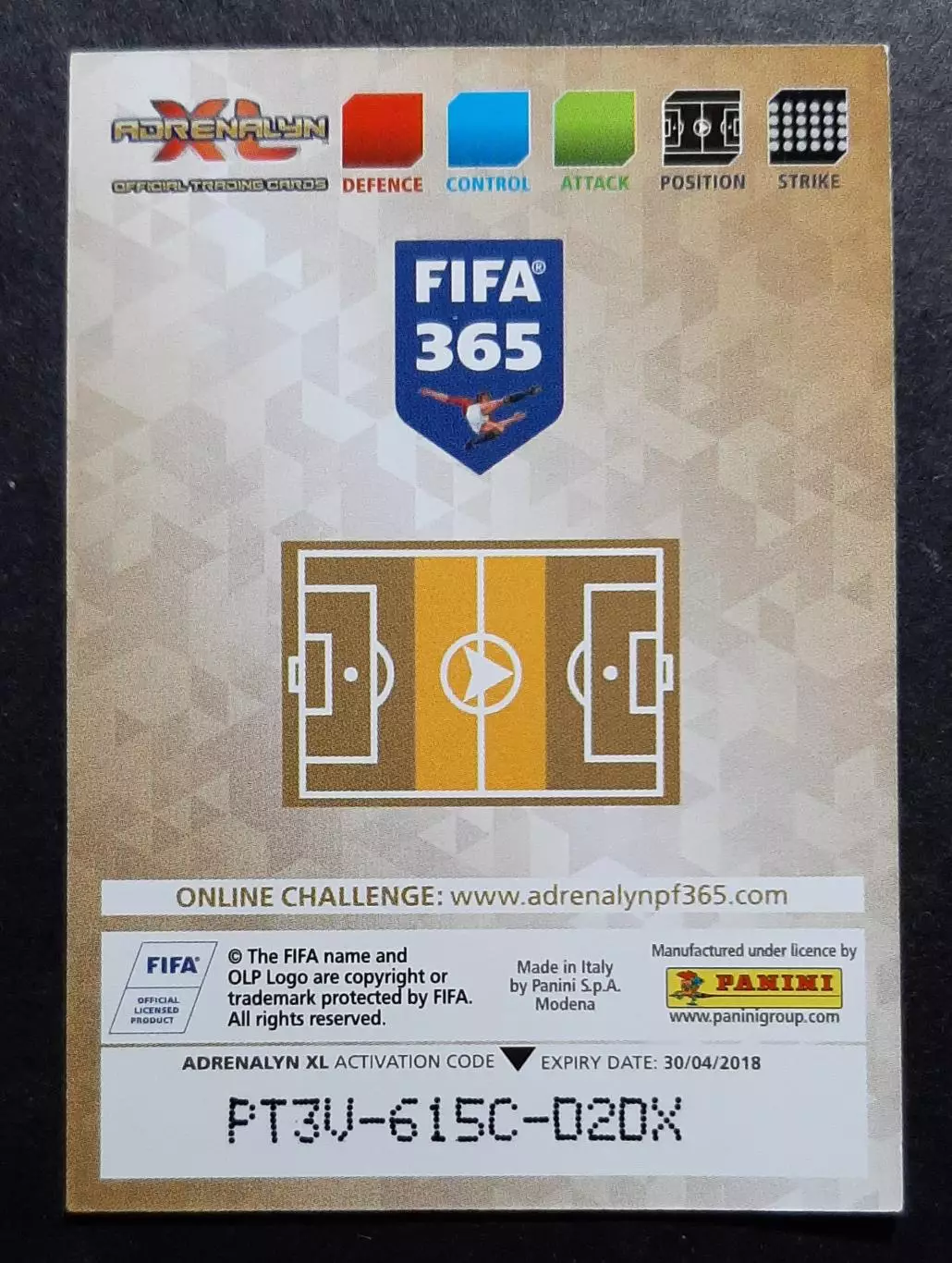 Картка Panini Toni Kroos / Тоні Кроос Реал Мадрид 2018 1