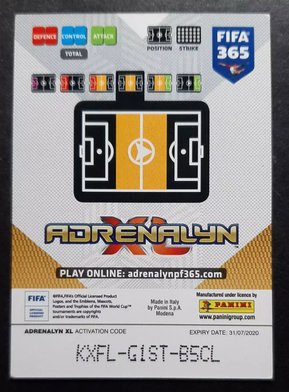 Картка Panini Toni Kroos / Тоні Кроос Реал Мадрид 2020 1