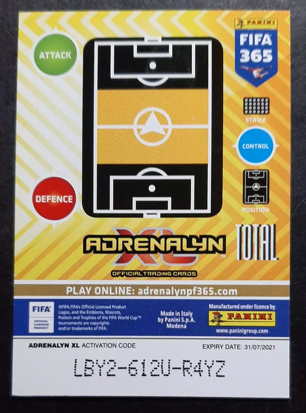 Картка Panini Toni Kroos / Тоні Кроос Реал Мадрид 2021 1