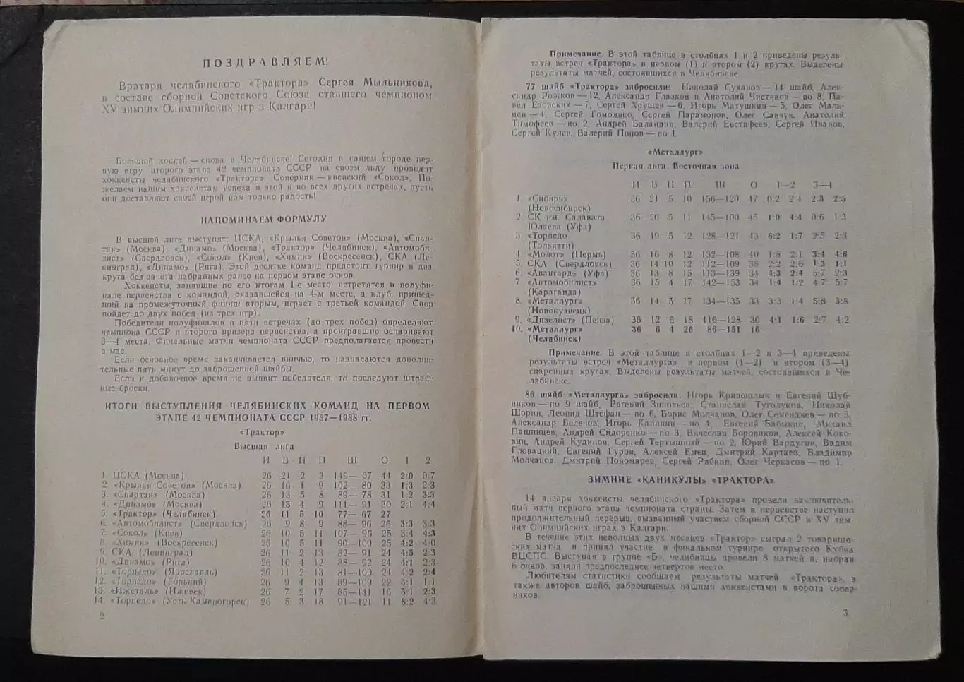 Хокей Трактор - Сокіл Київ 08.03.1988 1