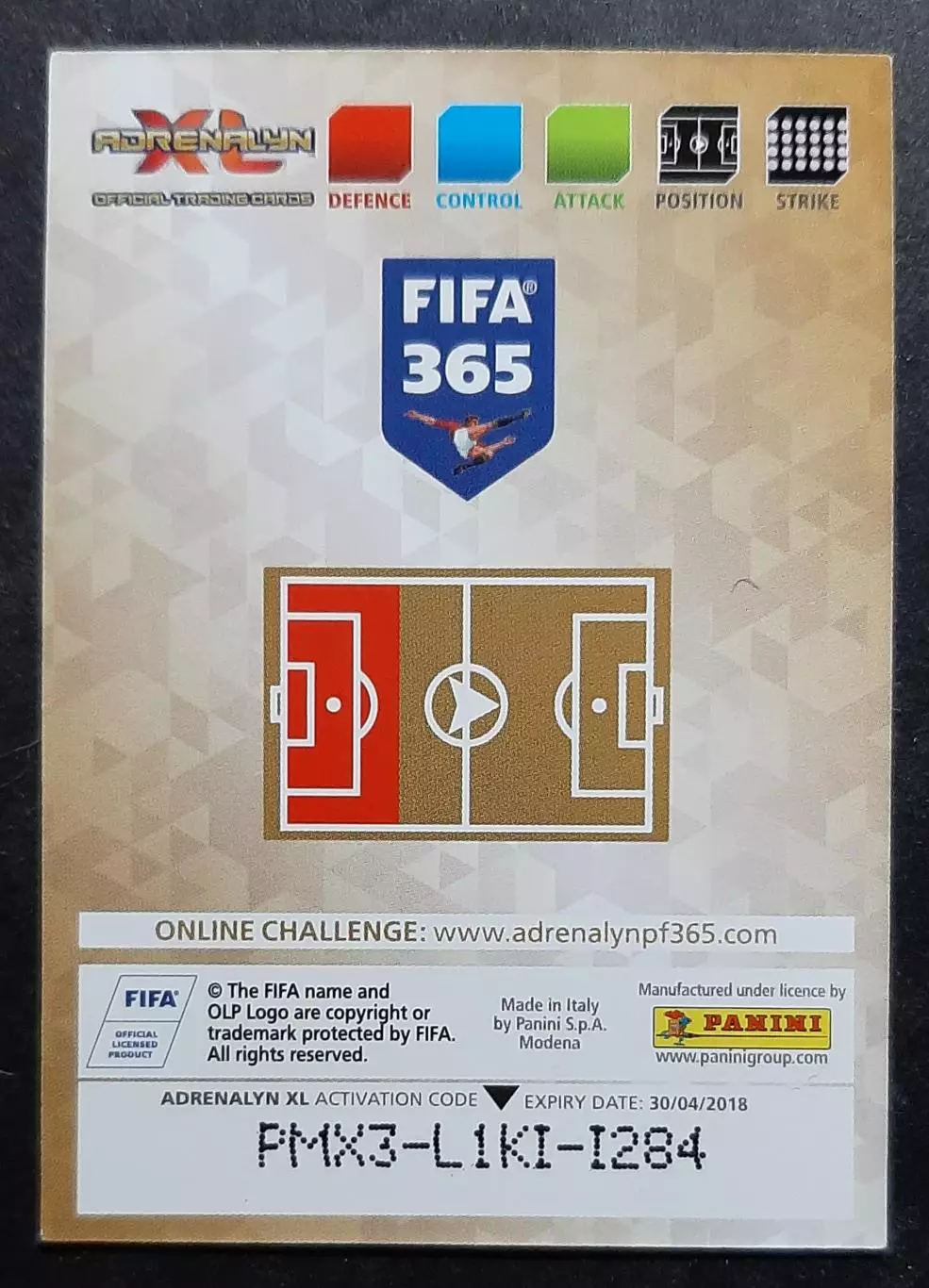 Картка Panini Nacho / Начо Реал Мадрид 2018 1