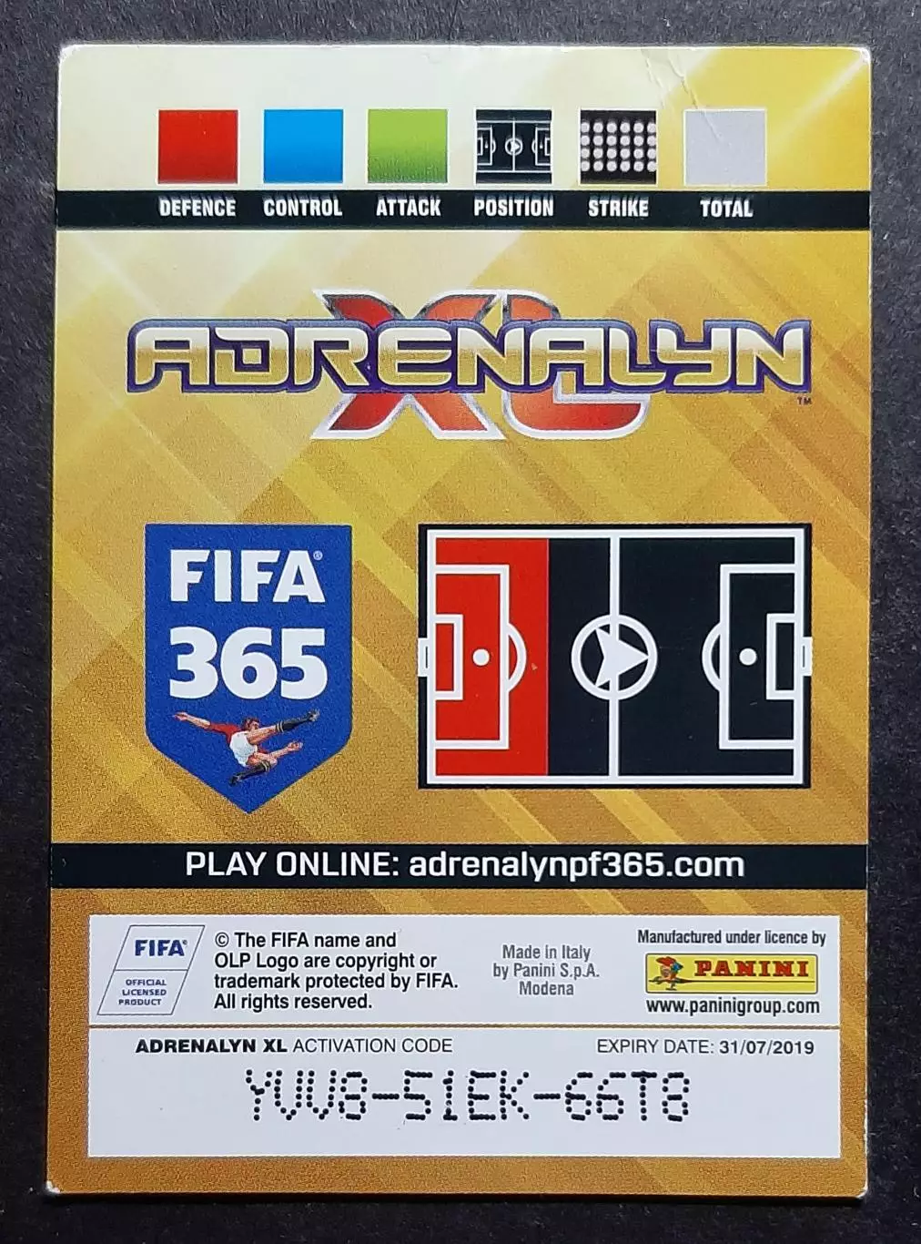 Картка Panini Nacho / Начо Реал Мадрид 2019 1