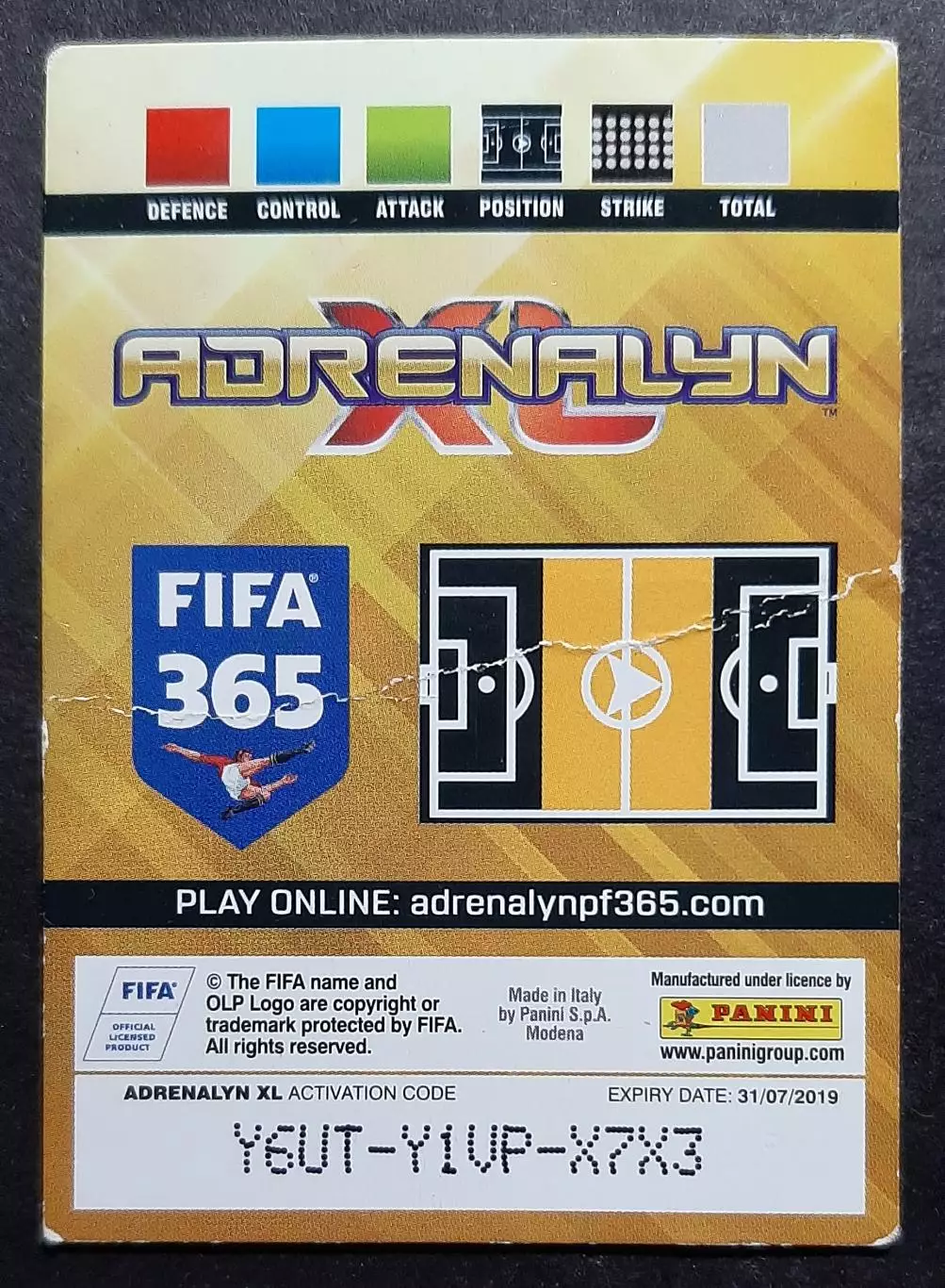 Картка Panini Isco / Іско Реал Мадрид 2019 1