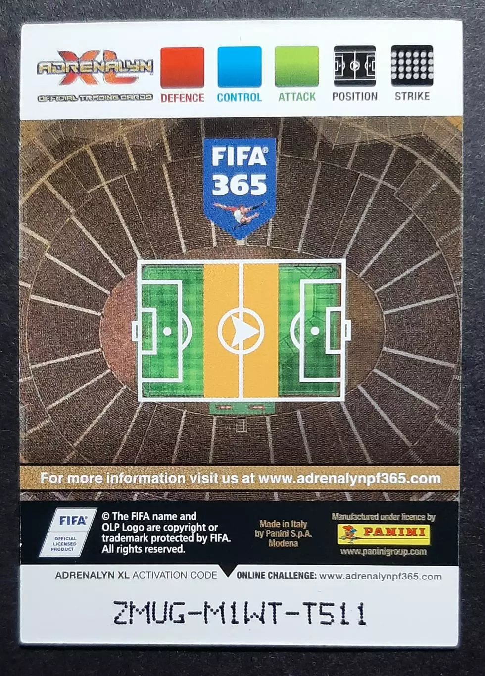 Картка Panini Isco / Іско Реал Мадрид 1