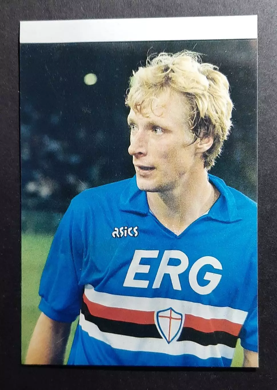 Наклейка Олексій Михайличенко Сампдорія Італія 1990