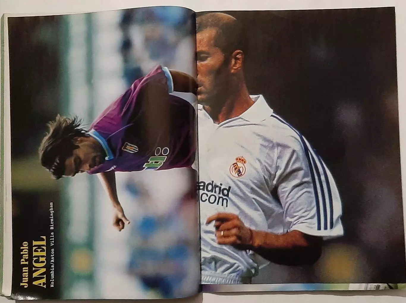 Pilka nozna plus 2002 постер Зідан / Верон А2; 4