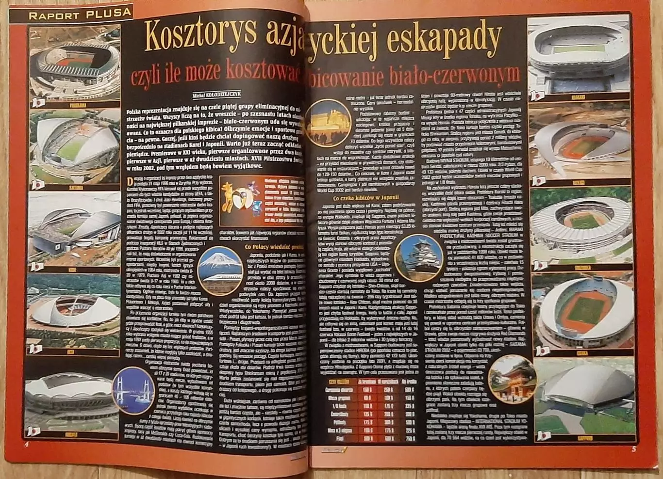 Журнал Pilka Nozna plus 2001 постер двосторонній Мендьєта / Елбер формат А2 2