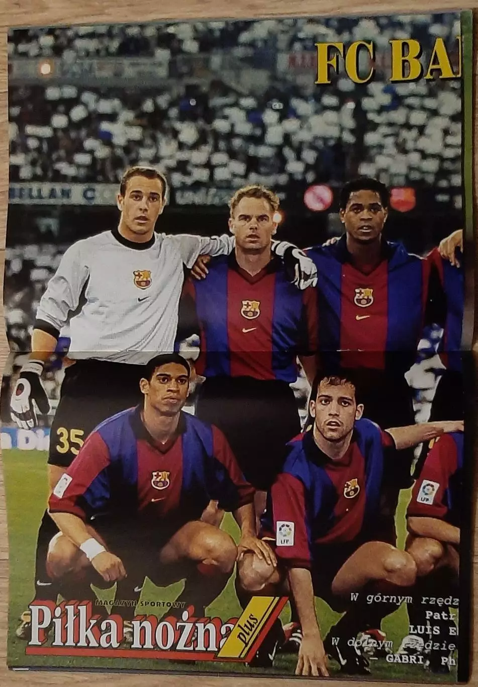 Pilka nozna plus 2001 постери Барселона / Польща (А2); Ларссон/Пірес (А3) 5