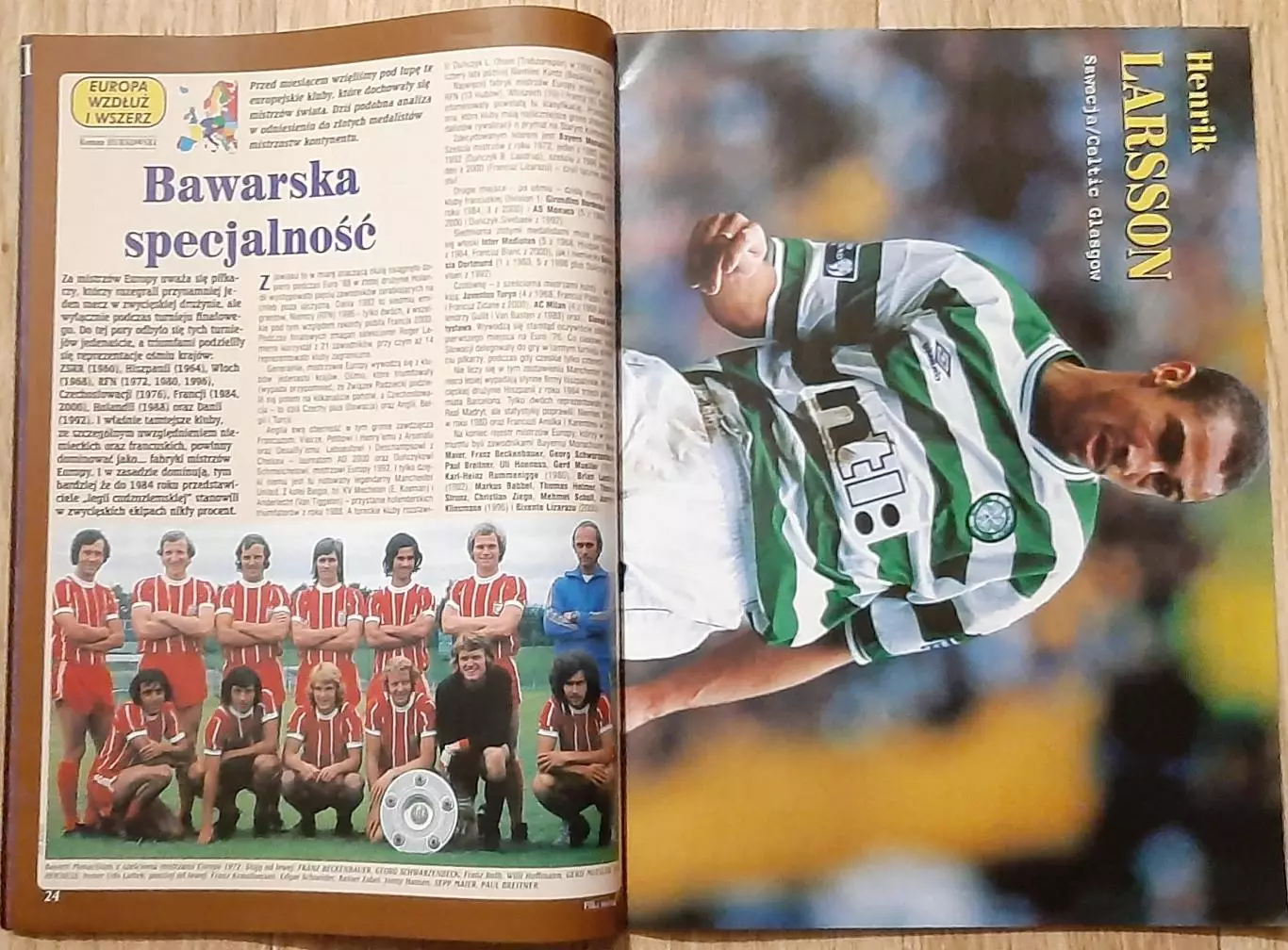 Pilka nozna plus 2001 постери Барселона / Польща (А2); Ларссон/Пірес (А3) 3