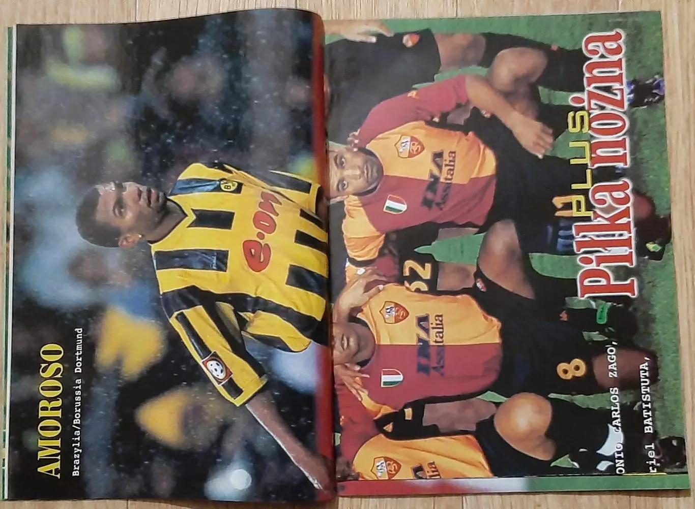 Pilka nozna plus 2001 постери Рома / Боруссія Дортмунд (А2) Вієра /Аморозо (А3) 4