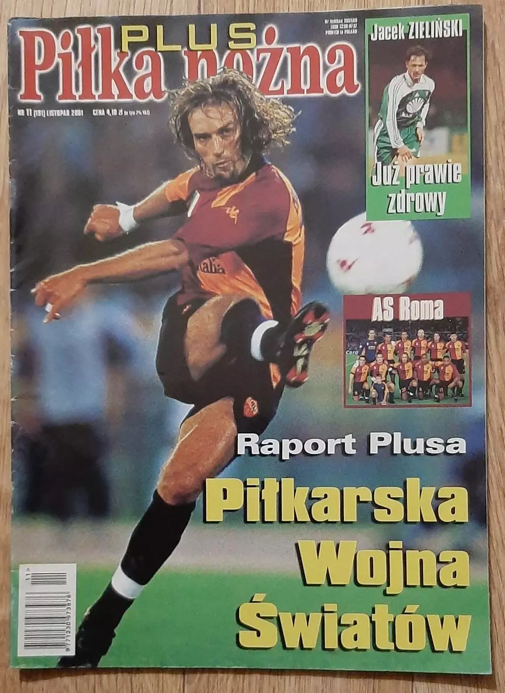 Pilka nozna plus 2001 постери Рома / Боруссія Дортмунд (А2) Вієра /Аморозо (А3)