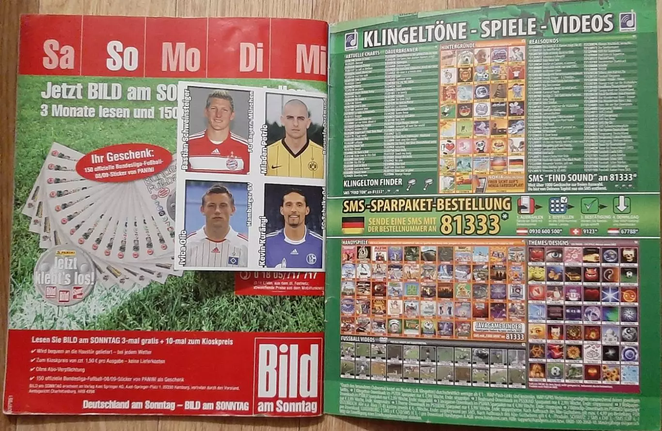 Альбом Panini Бундесліга 2008/09 (чистий) 6