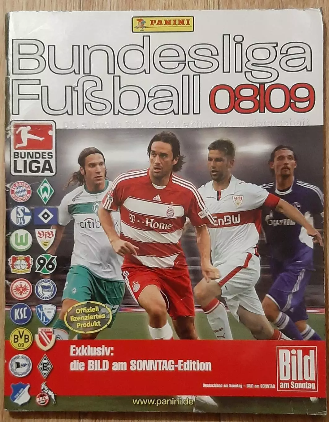 Альбом Panini Бундесліга 2008/09 (чистий)